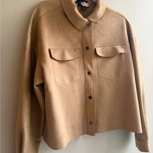 Truth Tan Women's Faux Suede Jacket
